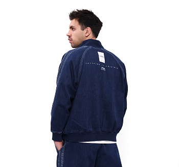 AFDW867-1 Куртка Retro Sports синий